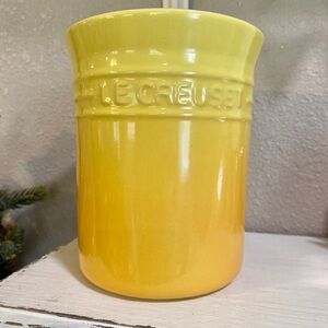 Le Creuset Yellow Utensil Holder